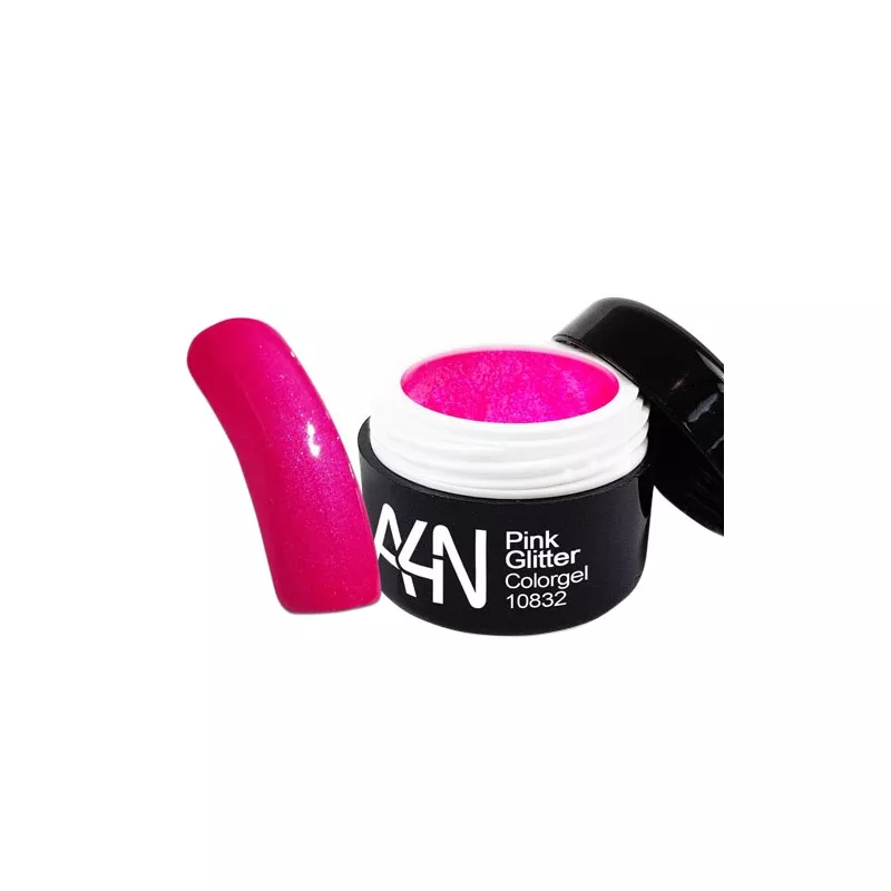 Gel couleur Rose Vif Pailleté Gel couleur Rose Vif Pailleté