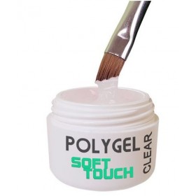 Polygel Soft Touch Clear pour des ongles ultra résistants