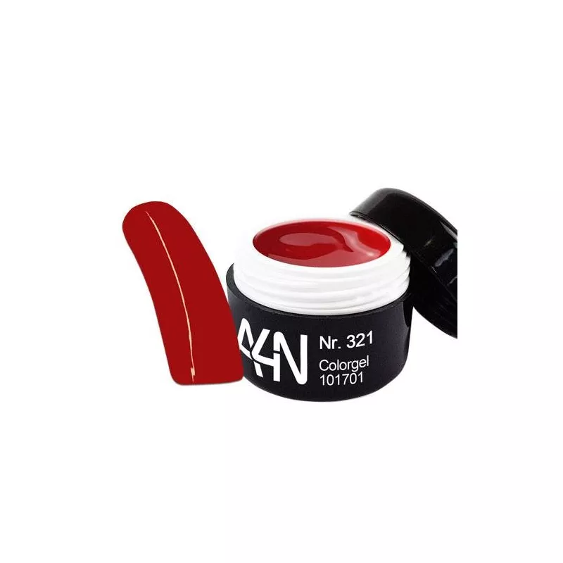 Gel couleur 321 Rouge Vitrail