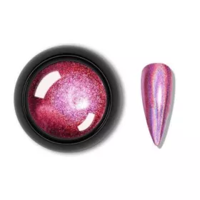 Poudre Holographique Pink pour des ongles Nail Art tout en beauté