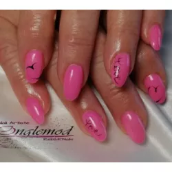 Gel couleur 317 Rose Bonbon