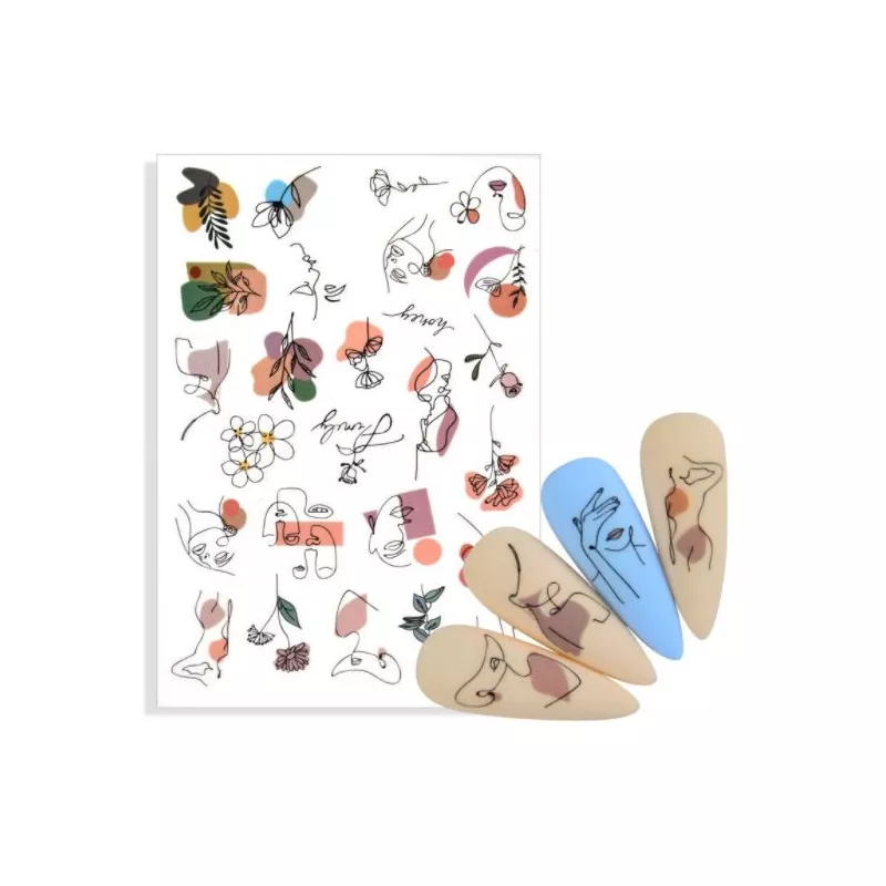 Art Sticker 40 - une déco ongles en toute simplicité.