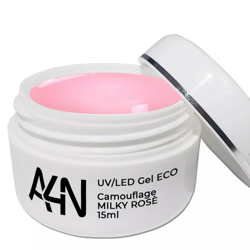 Gel Eco Line Milky Rose  pour une manucure au naturel.