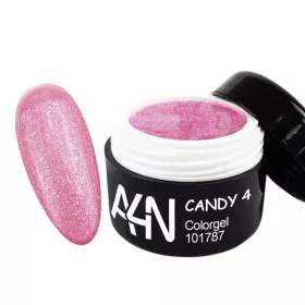 Gel Couleur Cotton Candy 4 - Une manucure lumineuse comme la rosée du matin.