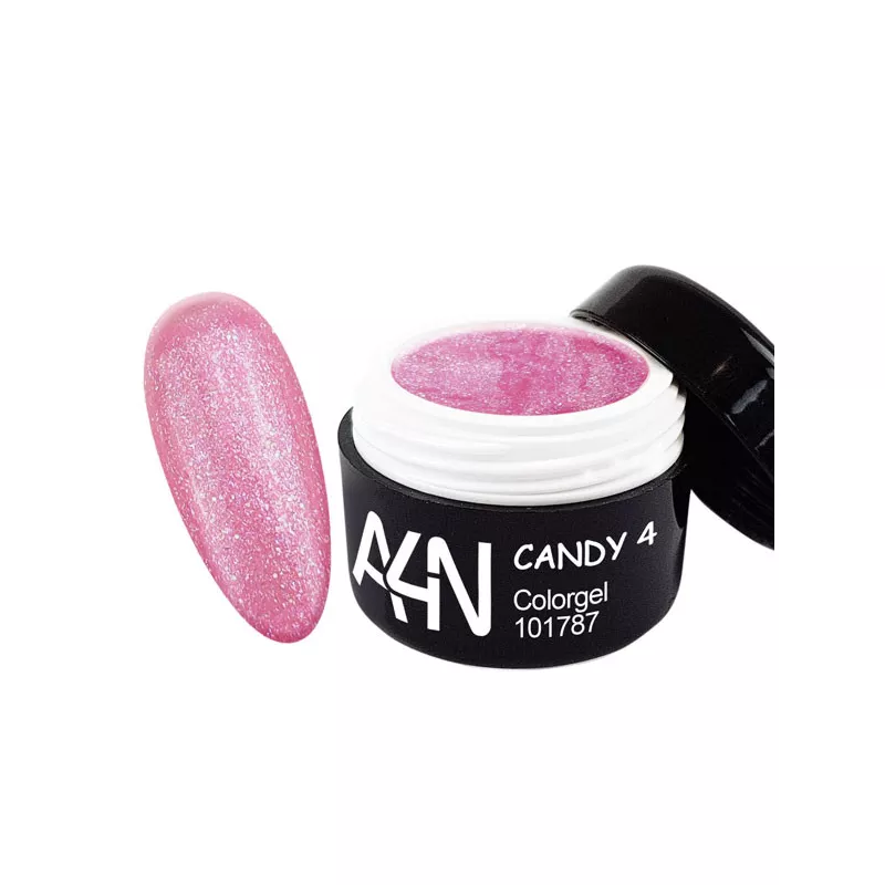 Gel Couleur Cotton Candy 4 - Une manucure lumineuse comme la rosée du matin.