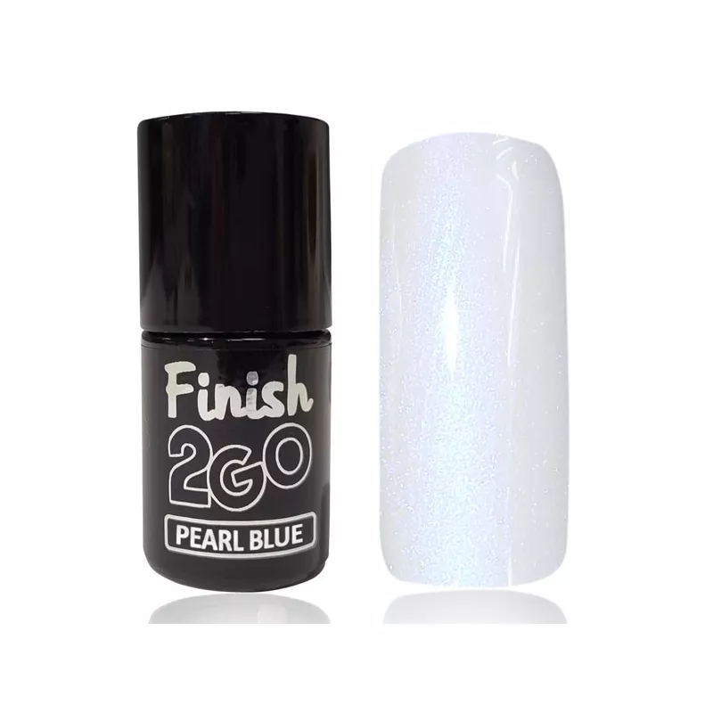 Finition 2Go Pearl Blue - Une finition extrêmement chic pour votre manucure.