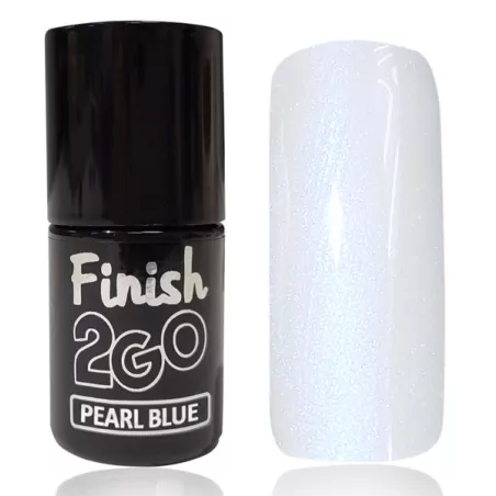 Finition 2Go Pearl Blue - Une finition extrêmement chic pour votre manucure.
