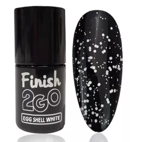 Finition 2GO Egg Shell pour ongles pour plus d'originalité.