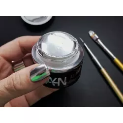 Gel Effet Chrome Métallisé pour ongles ultra opaque et brillant