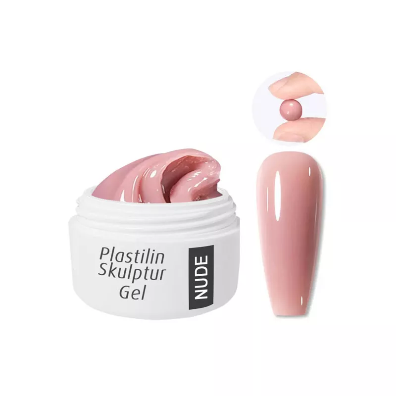 Gel Sculpture Plastiline pour ongles Nude pour une manucure intensément naturelle