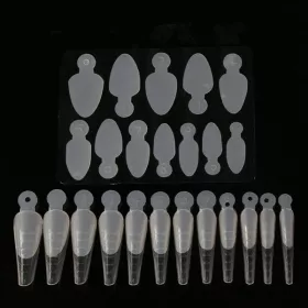 Pads Silicone French Manucure -arrondis courts