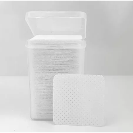 Pads Manucure blancs en boîte