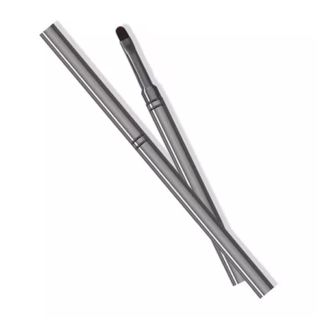 Pinceau arrondi anthracite pour la manucure