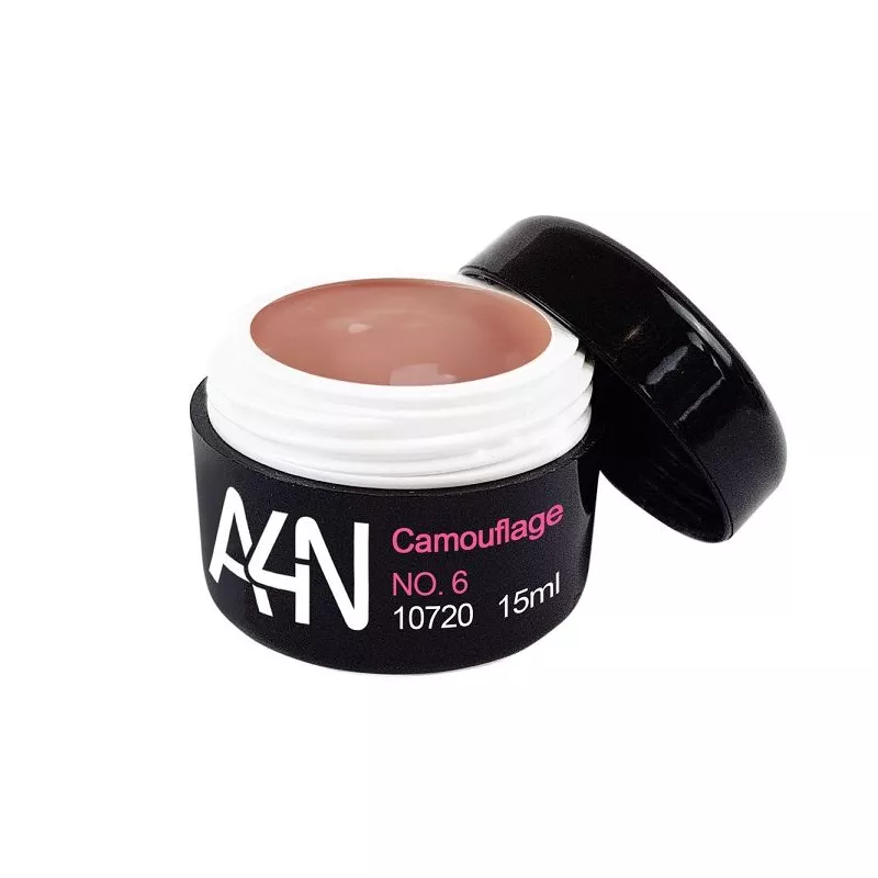 Camouflage Nr6 Pêche 15ml de viscosité épaisse adapté à tous types de manucure Camouflage Nr6 Pêche 15ml de viscosité épaisse adapté à tous types de manucure