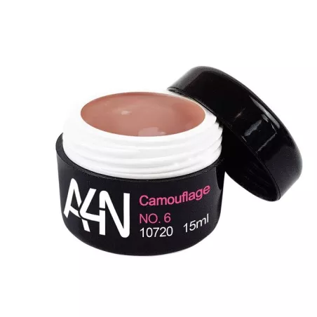 Camouflage Nr6 Pêche 15ml de viscosité épaisse adapté à tous types de manucure