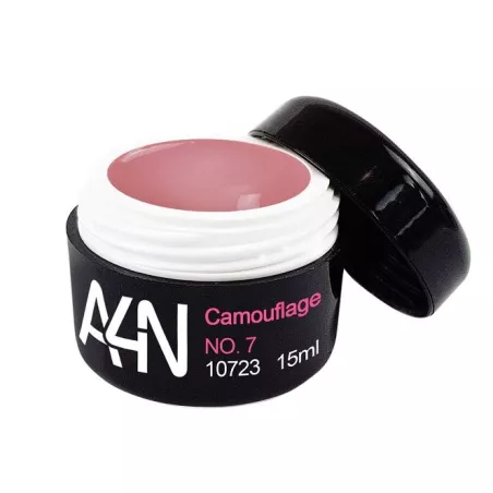 Camouflage N°7 Rose 15ml de viscosité épaisse idéal pour des ongles crochus