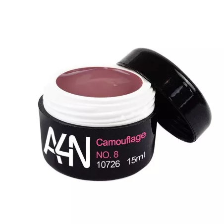 Camouflage N°8 Rose 15ml camoufle et corrige parfaitement les imperfections de l'ongle naturel