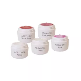 Box Découverte Acrylgel 5x5ml pour une manucure moderne ultra résistante.