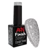 Finition 2Go Flakes Silver pour une manucure glamour