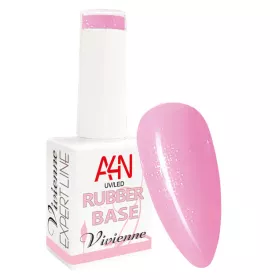 Rubber Base Nicolette une douce couleur rose irisée