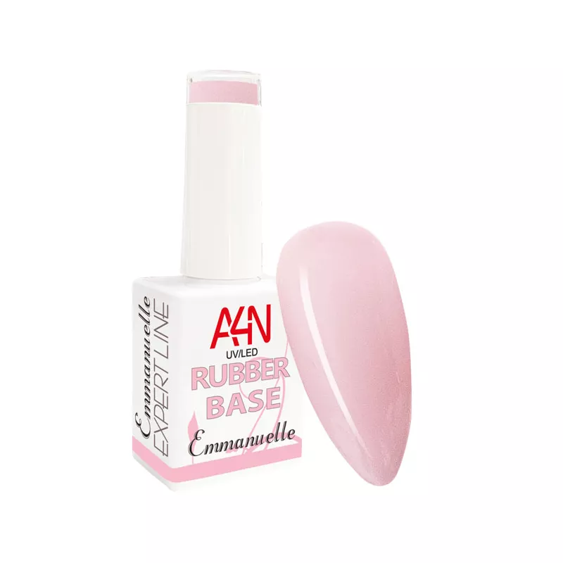 Base Rubber Emmanuelle - Couleur douce rose pastel Base Rubber Emmanuelle - Couleur douce rose pastel