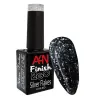 Finition 2Go Flakes Silver pour une manucure glamour