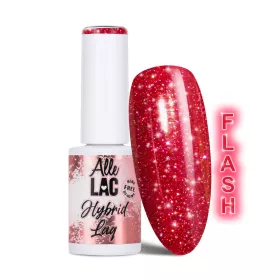Vernis Permanent Glitter Raspberry