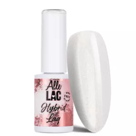 Vernis Permanent Gellack White Glitter Glow