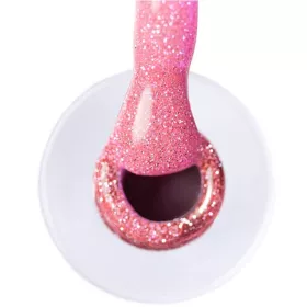 Vernis Permanent Gellack Glitter Pink Flash