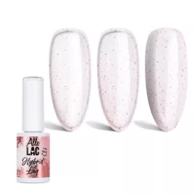Vernis Permanent Gellack Rose Pêche Glitter