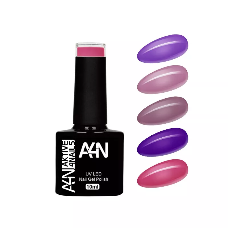 Kit Vernis Semi Permanent Purple Shade