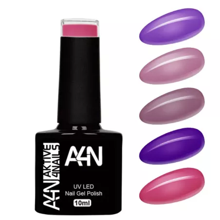 Kit Vernis Semi Permanent Purple Shade