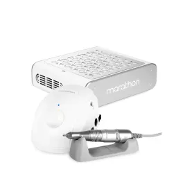 Kit professionnel ponceuse et aspirateur à ongles
