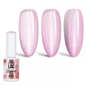 Vernis Permanent Pink Blush Glitter